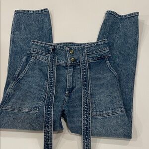 Abercrombie & Fitch Dark Blue Straight Jeans